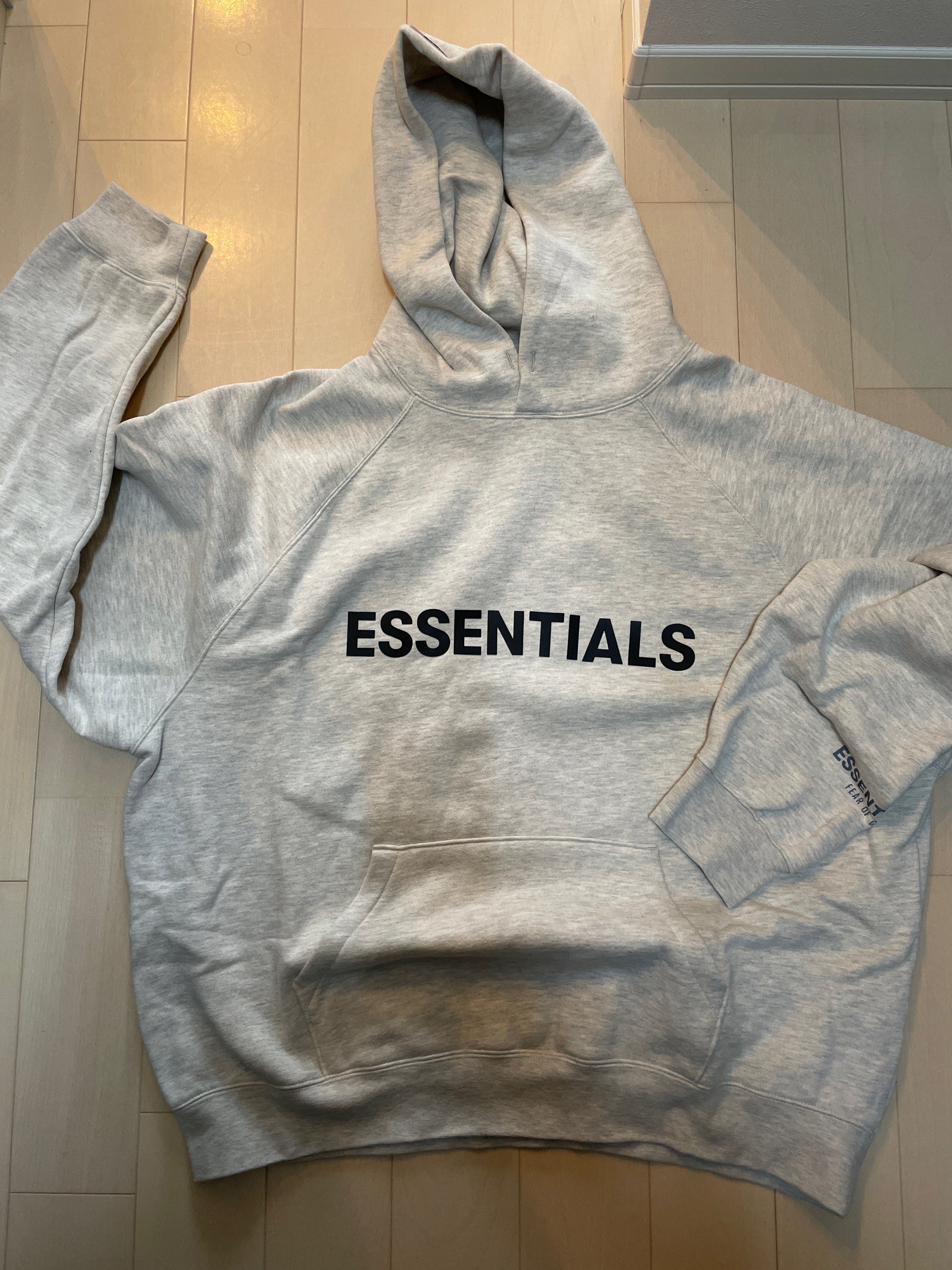 FEAR OF GOD ESSENTIALS Knit Hoodie "Oatmeal"