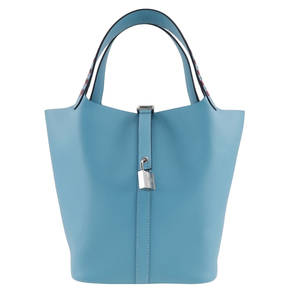 エルメス ピコタンロックMM トレサージュ D レディースハンドバッグ