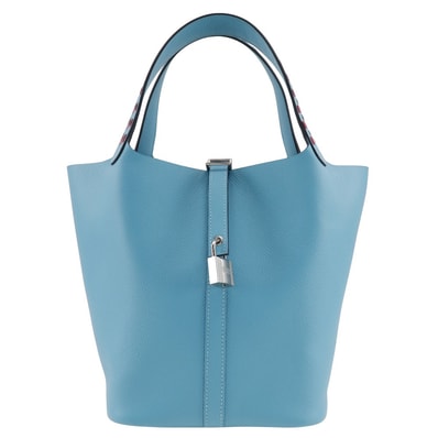 エルメス ピコタンロックMM トレサージュ D レディースハンドバッグ