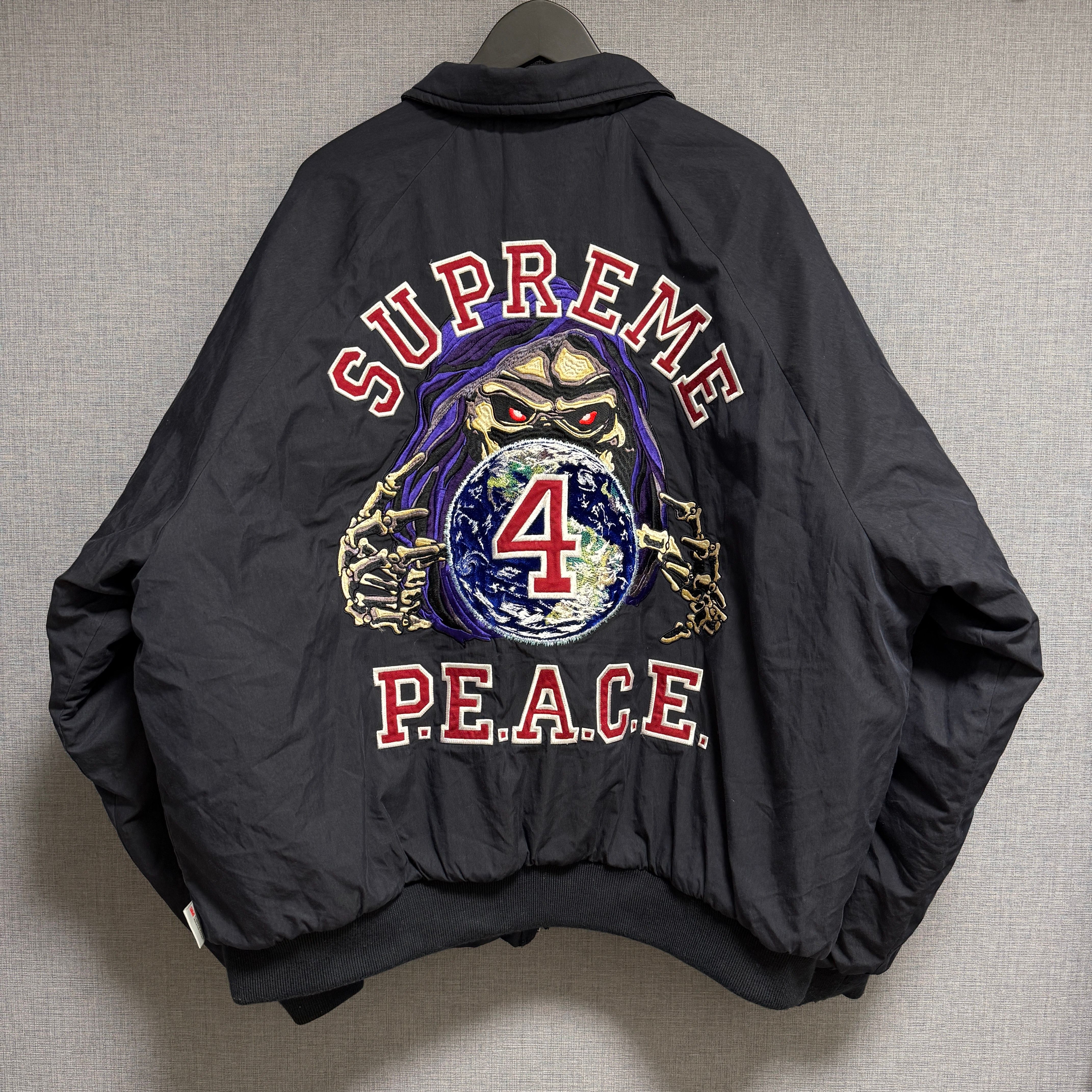 Supreme Peace Embroidered Work Jacket 