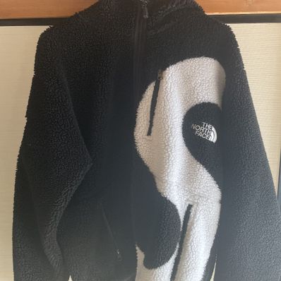 Supreme x The North Face S Logo Hooded Fleece Jacket "Black"