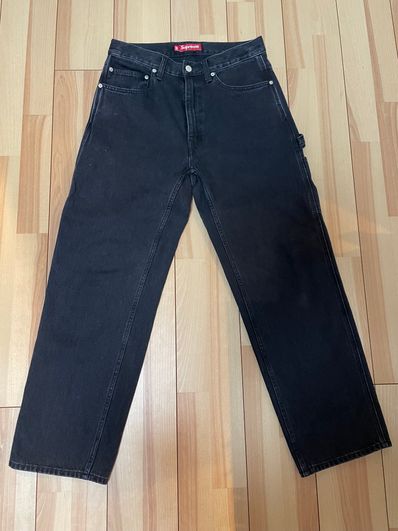 Supreme Denim Painter Pant "Black"