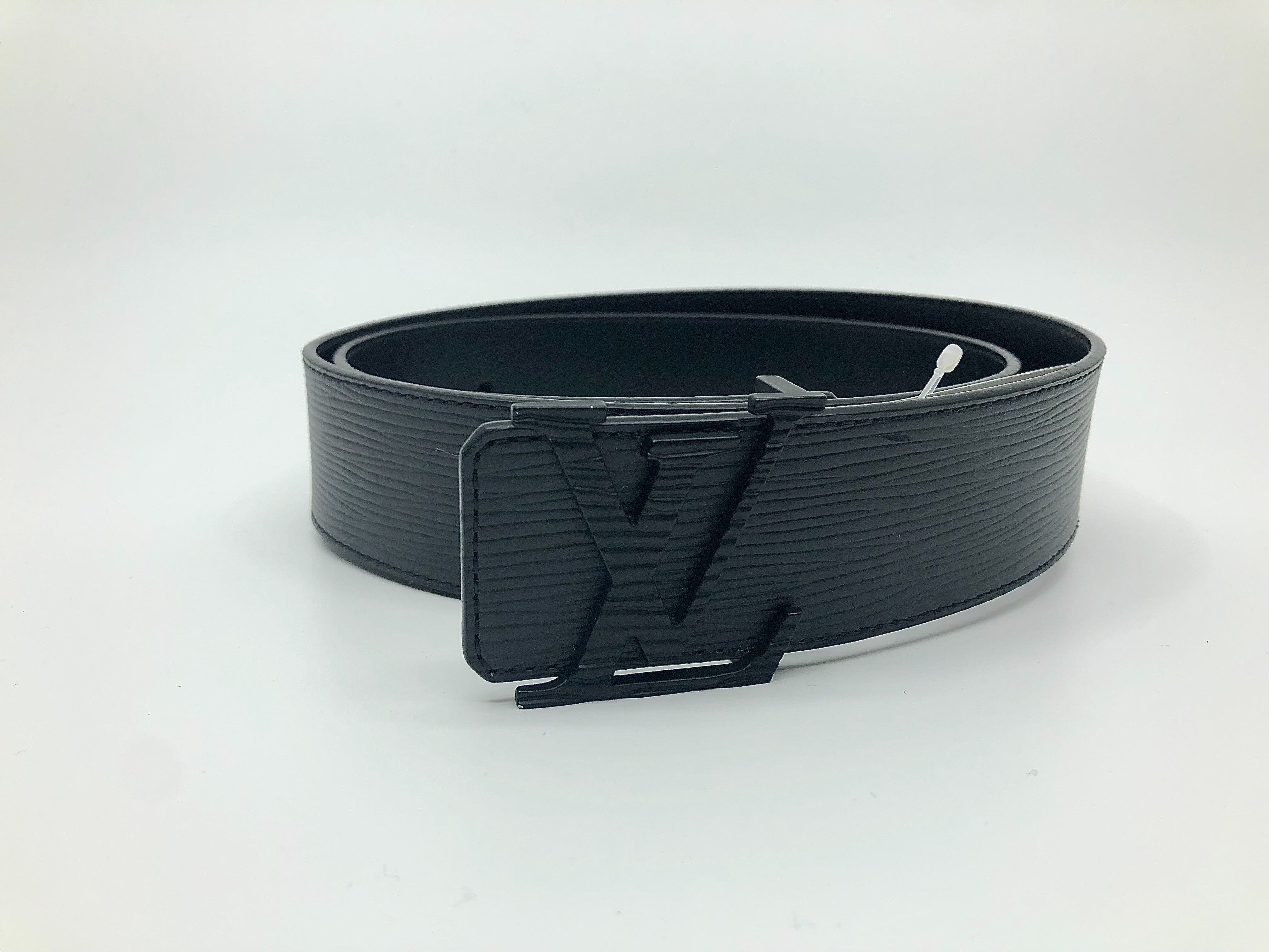 Louis Vuitton LV Initial Belt Epi "Noir"