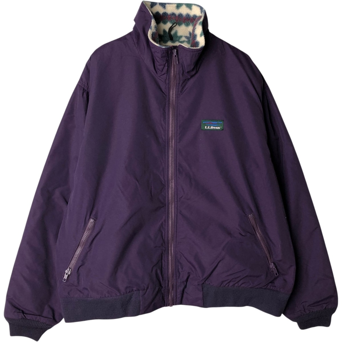 古着 80~90年代 エルエルビーン L.L.Bean Warm-up Jacket 中綿ジャケット パファージャケット メンズL相当 ヴィンテージ/eaa633470