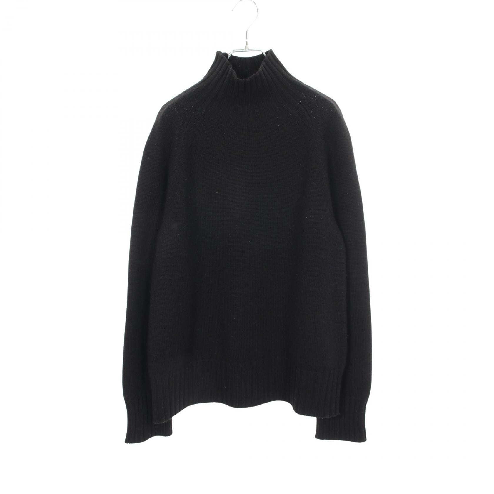 マックスマーラ MAX MARA タートルネック ニット 衣料品 トップス ウール カシミヤ レディース ブラック系 【中古】