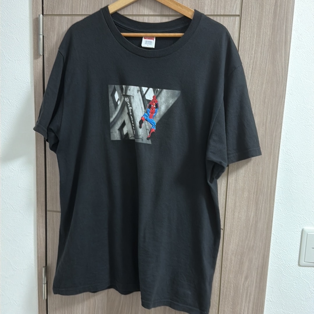 Supreme x Spider-Man Tee "Black"