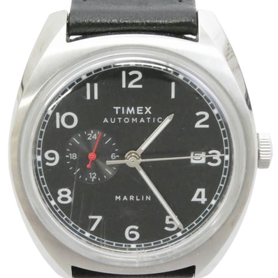 TIMEX タイメックス 時計 TW2V62100 Marlin Jet Automatic マリーン ジェット オートマティック 時計 ウォッチ ブラック系 シルバー系【中古】