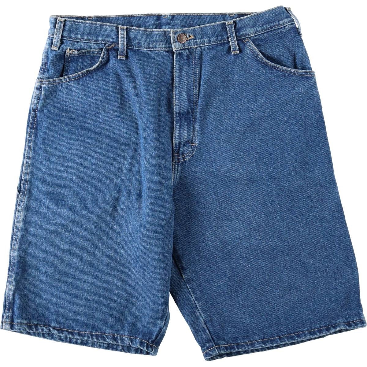 古着 ディッキーズ Dickies デニムペインターショーツ ハーフパンツ メンズw36相当/eaa668464