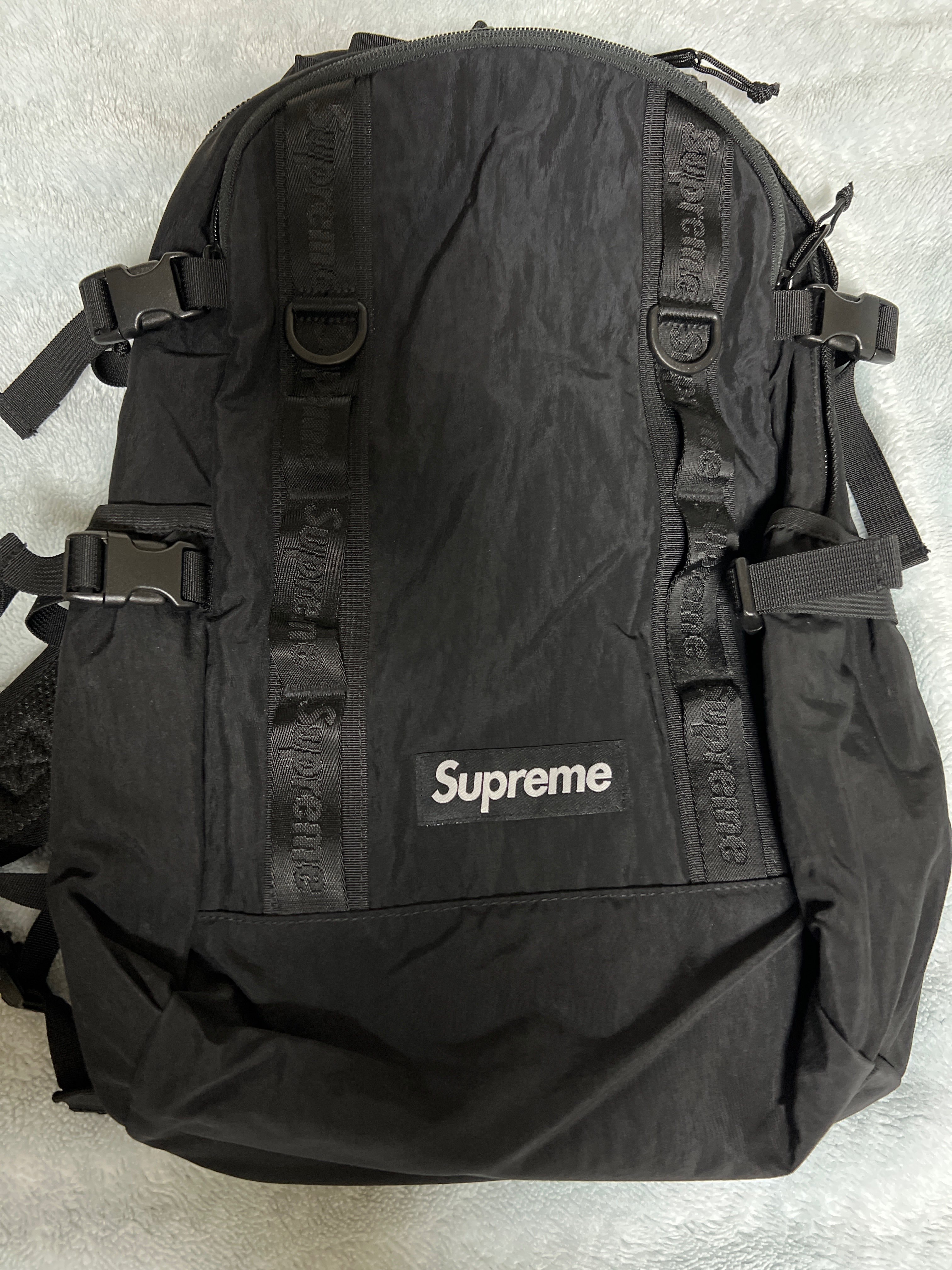 Supreme 20FW Backpack 21L "Black"