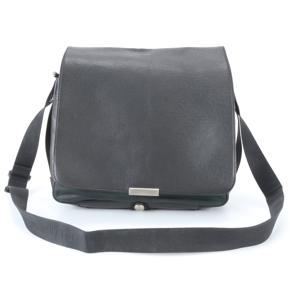 M*I様 【中古美品】LOUIS VUITTON タイガ　ヴィクトール　濃茶＆濃 B (目立った傷や汚れなし)】□美品 ルイヴィトン タイガ ヴィクトール