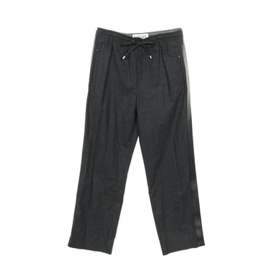 ロエベ LOEWE TRACKSUIT TROUSERS パンツ グレー ブラック パンツ 衣料品 ボトムス ウール メンズ グレー系 / ブラック系 【中古】