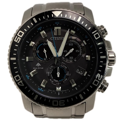 CITIZEN シチズン エコドライブ E610-S062926 ブラック 電波ソーラー メンズ 腕時計 Eco-Drive