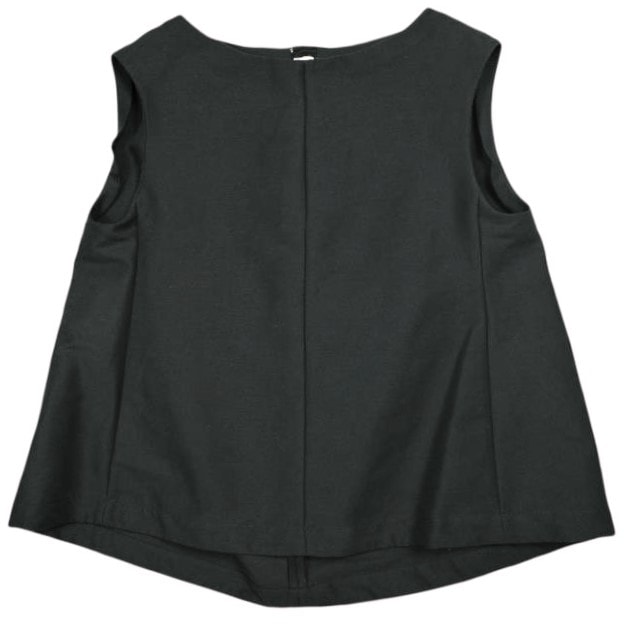 新品 MARNI マルニ 24SS イタリア製 COTTON CADY ノースリーブコクーントップス TTMA0292A0 TCX28 38 BLACK(00N99) 定価162,800円 ブラウス トップス g24977