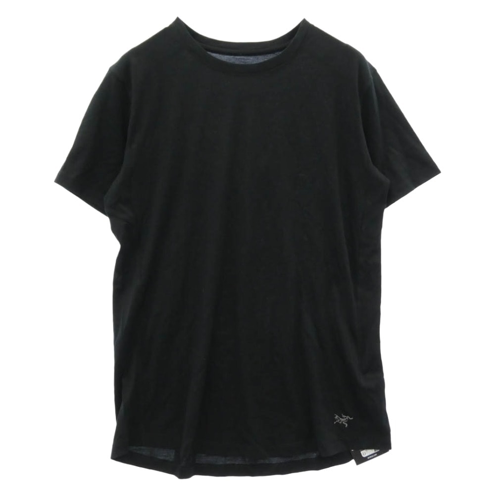 ARC'TERYX アークテリクス Tシャツ X000007443 Lana Merino Wool Crew Short Sleeve ラナ メリノウール クルー ショートスリーブ Tシャツ ブラック系 M【新古品】【未使用】【中古】