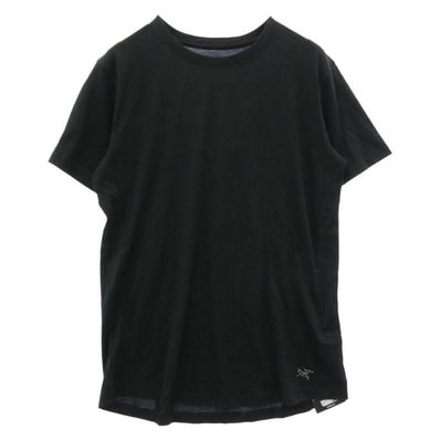 ARC'TERYX アークテリクス Tシャツ X000007443 Lana Merino Wool Crew Short Sleeve ラナ メリノウール クルー ショートスリーブ Tシャツ ブラック系 M【新古品】【未使用】【中古】