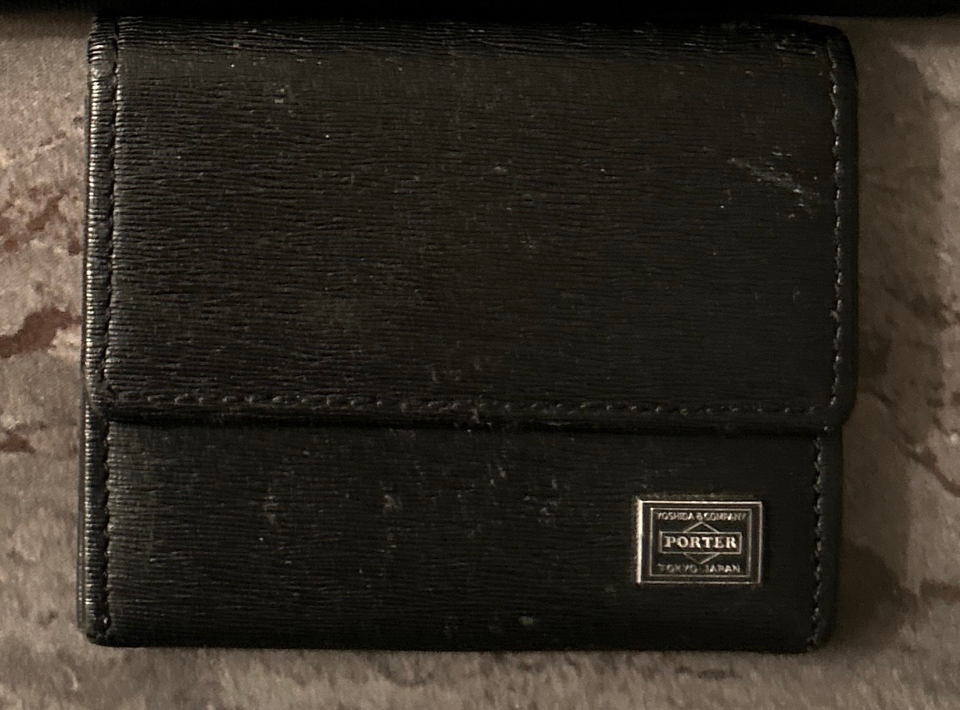 PORTER Current Coin Case "Navy"