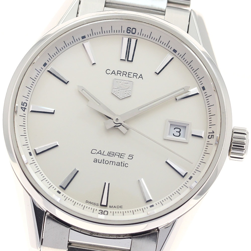 タグホイヤー カレラ デイト WAR211B-1 自動巻き メンズ 【中古】