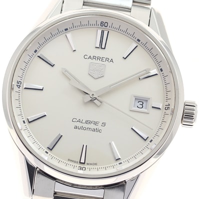 タグホイヤー カレラ デイト WAR211B-1 自動巻き メンズ 【中古】