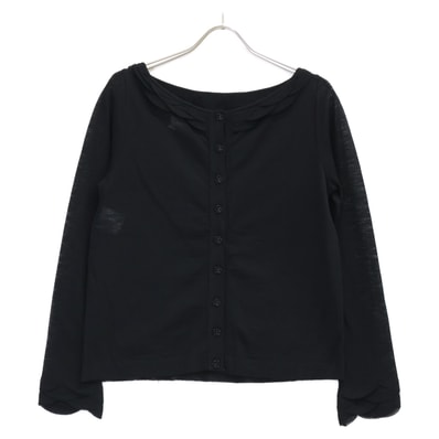 シャネル 【美品/国内正規】P41346K03034 バック ココマークボタン ニットセーター 38