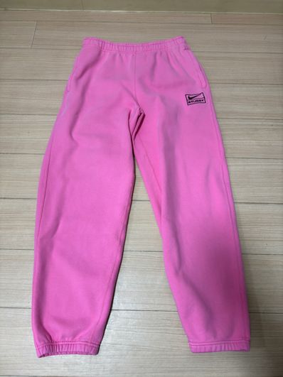 Stussy × Nike NRG Washed Fleece Pant (US Size) "Pink" DO5296-670