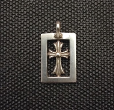 クロムハーツ CHROME HEARTS フレームド オープン ベイビーファット チャーム
