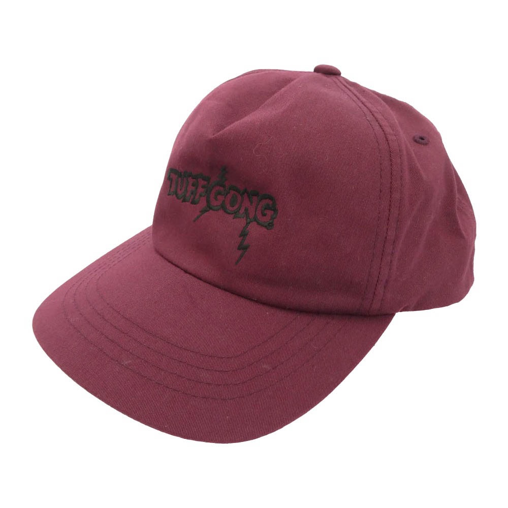 WACKO MARIA ワコマリア × TUFF GONG 6 panel cap タフゴング 6パネル キャップ 帽子 ワインレッド系【中古】