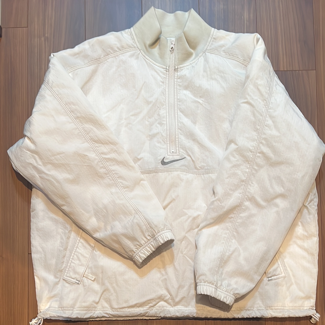 Supreme x Nike Ripstop Pullover "White"