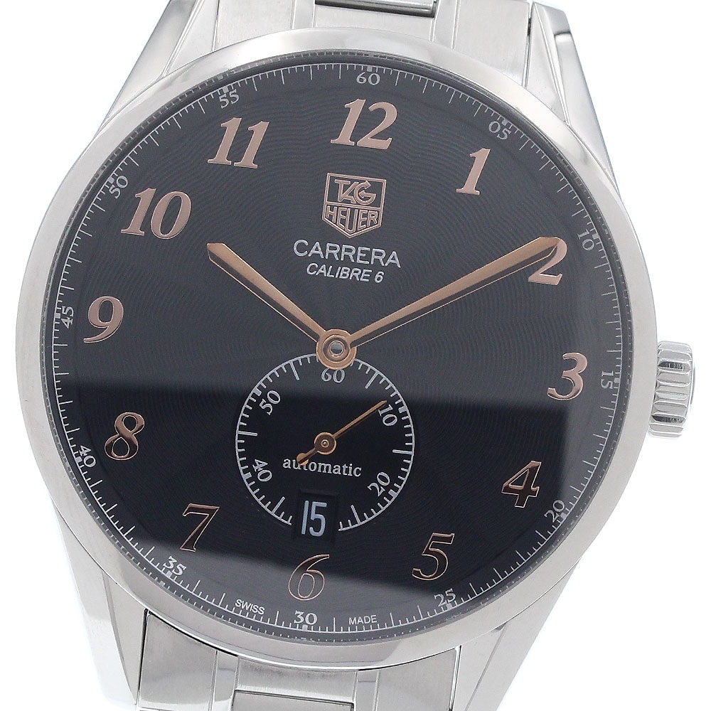 ☆良品 タグホイヤー カレラ ヘリテージ WAS2114 メンズ 【中古】