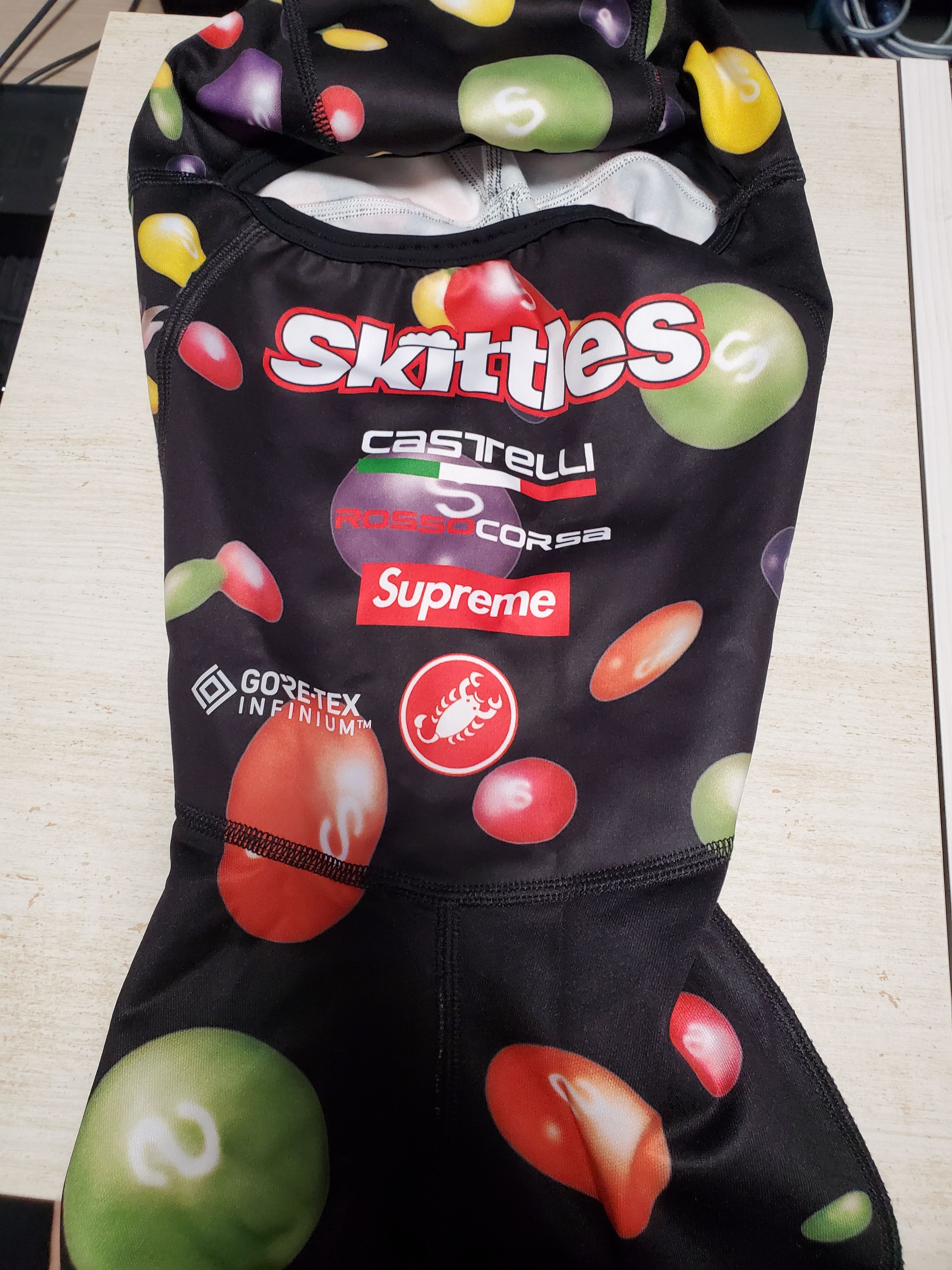 Supreme / Skittles / Castelli Balaclava "Black"