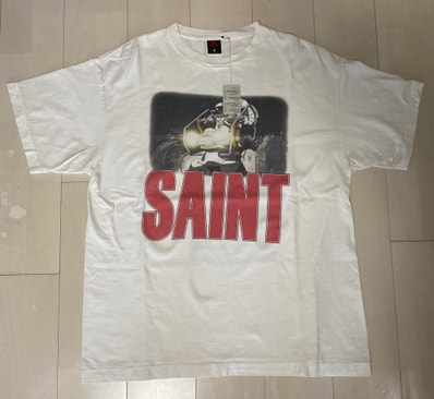 SAINT Mxxxxxx 24SS x FREEDOM Short Sleeve T-Shirt "White"