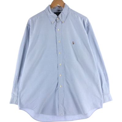 古着 ラルフローレン Ralph Lauren YARMOUTH 長袖 ボタンダウンシャツ メンズXL相当/eaa509397