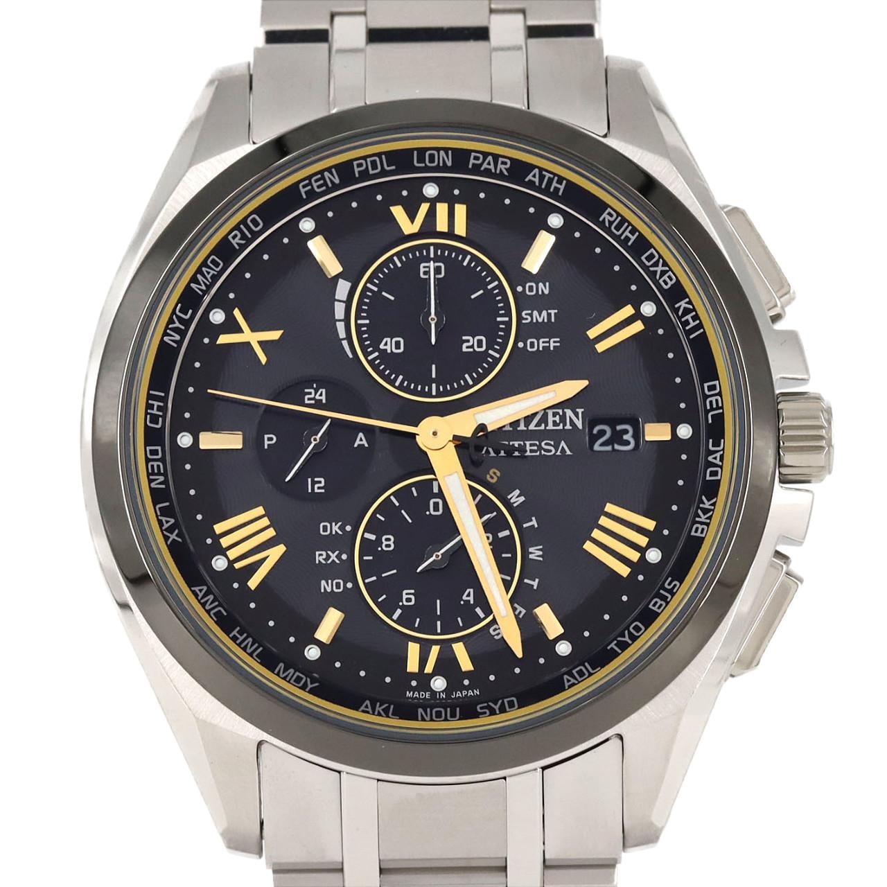 シチズン アテッサ エコ・ドライブ AT8144-51Eの新品/中古フリマ(通販