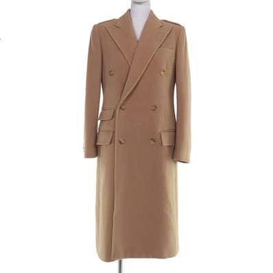 極美品 ラルフローレンパープルレーベル コート キャメル レディース 2