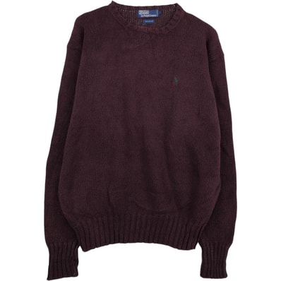 古着 ラルフローレン Ralph Lauren POLO by Ralph Lauren コットンニットセーター メンズL相当/eaa627435
