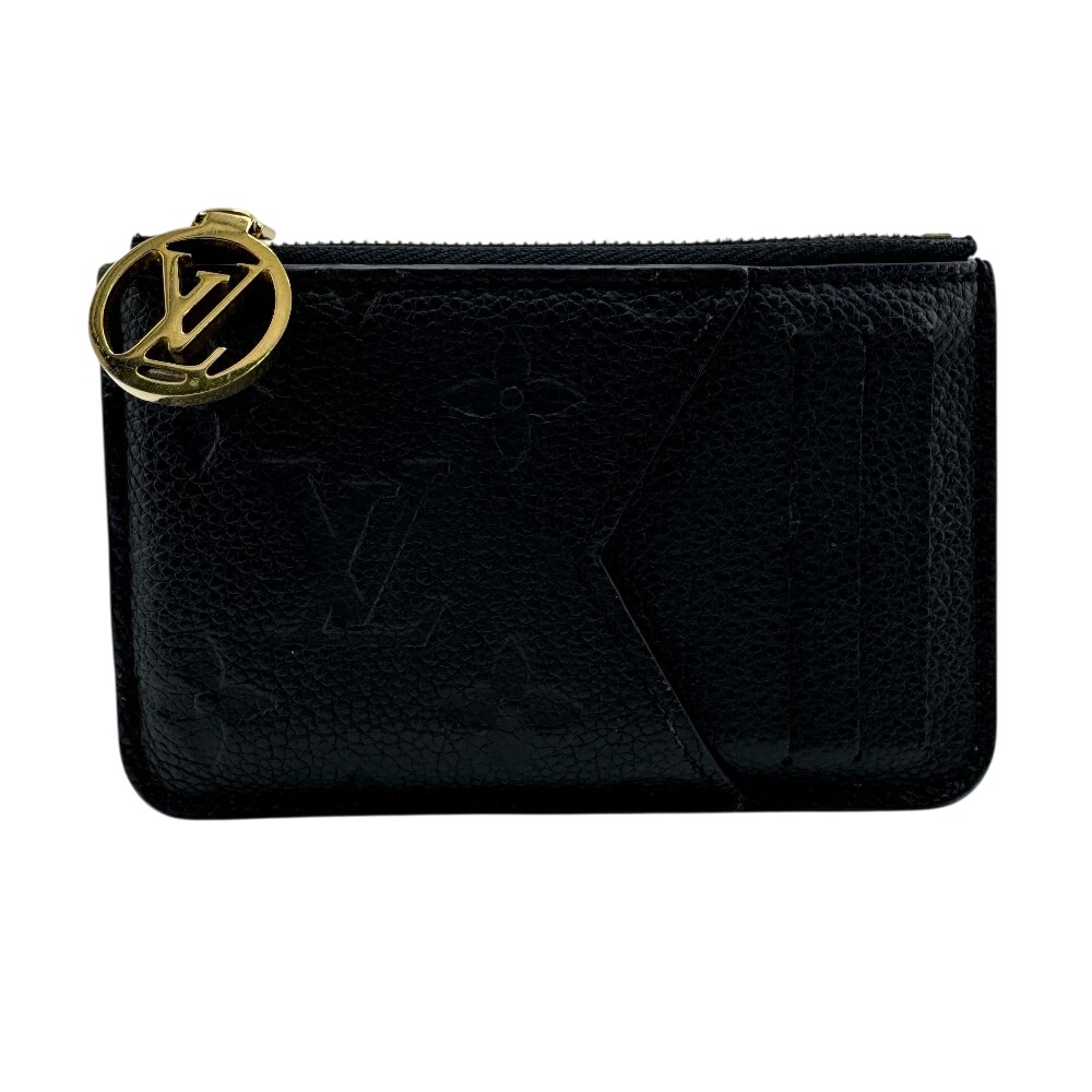 ルイヴィトン LOUIS VUITTON コインケース アンプラント ポルトカルトロミー M81883 ブラック
