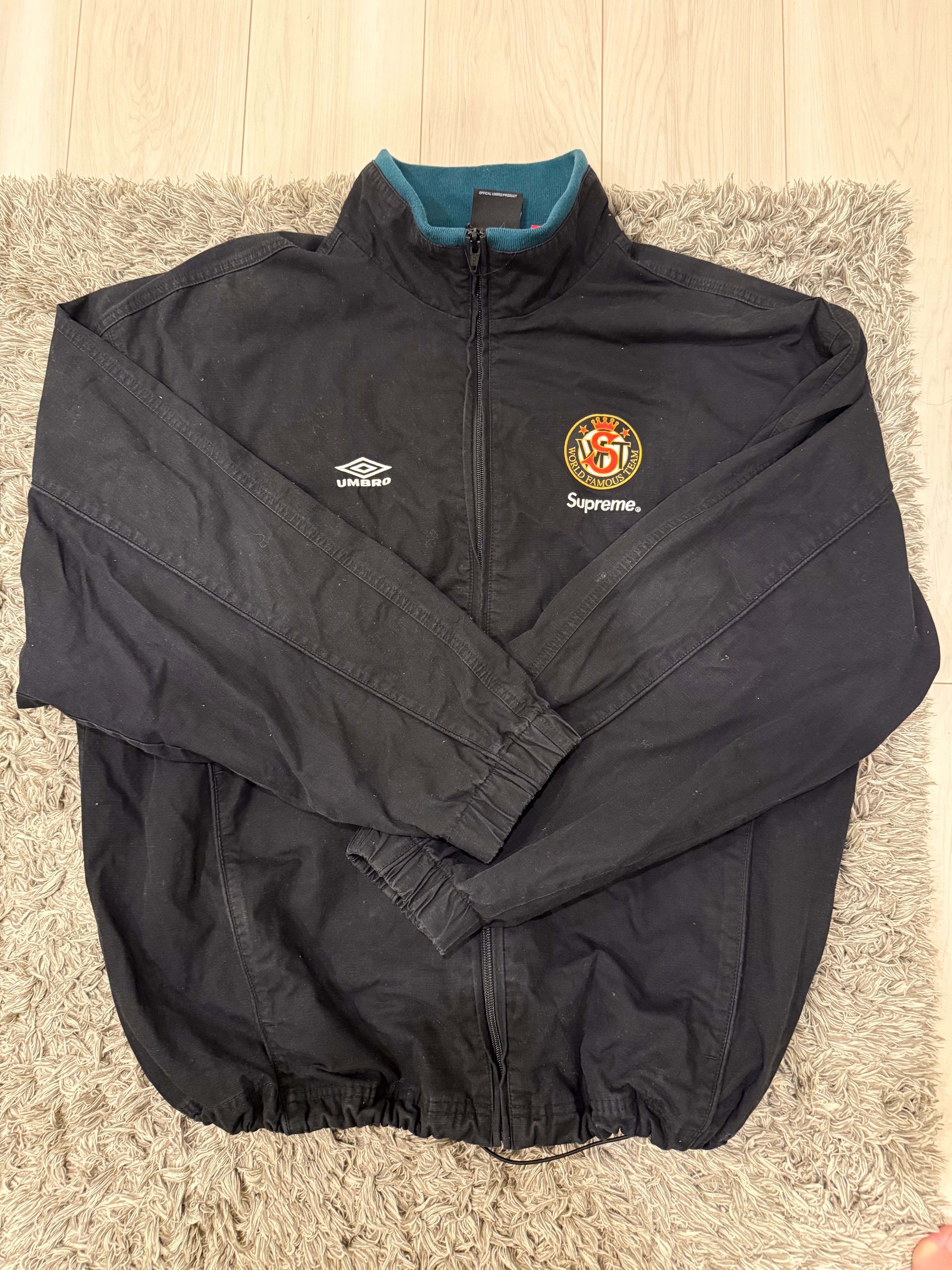 Supreme /Umbro Cotton Ripstop Track Jacket "Black"