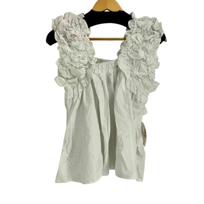 SHOULDER FRILLS ブラウス【1142130740179】