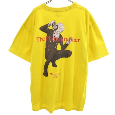 FR2 エフアールツー ONEPIECE ワンピース コラボ サンジ 半袖 Tシャツ L イエロー