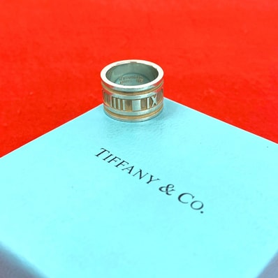 TIFFANY&Co. ティファニー ワイド アトラス リング シルバー925 リング・指輪 9号 シルバー
27972