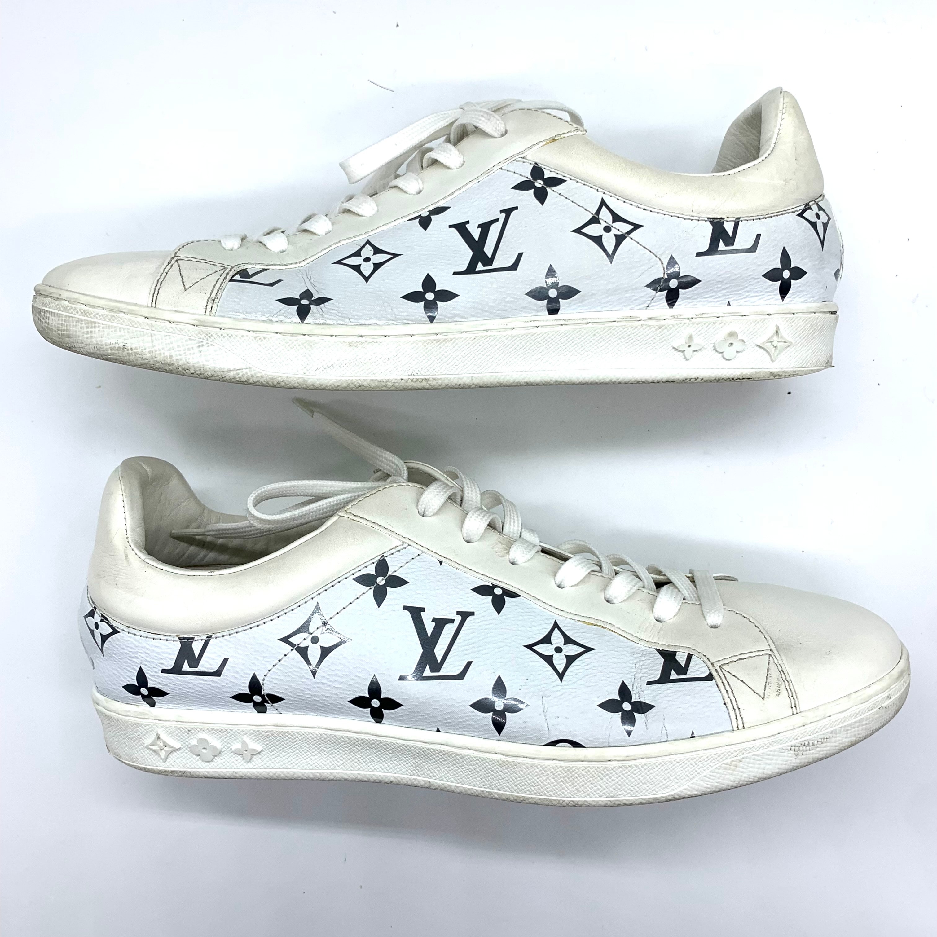 LOUISVUITTON ルクセンブルク　ラインスニーカー　モノグラム　ホワイト