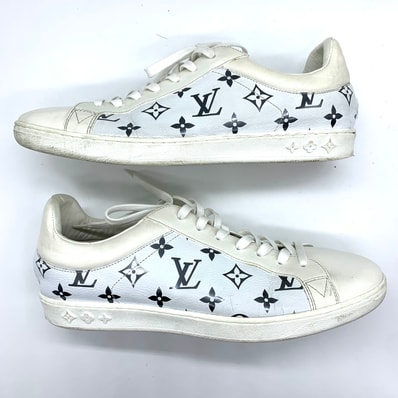 LOUISVUITTON ルクセンブルク ラインスニーカー モノグラム ホワイト