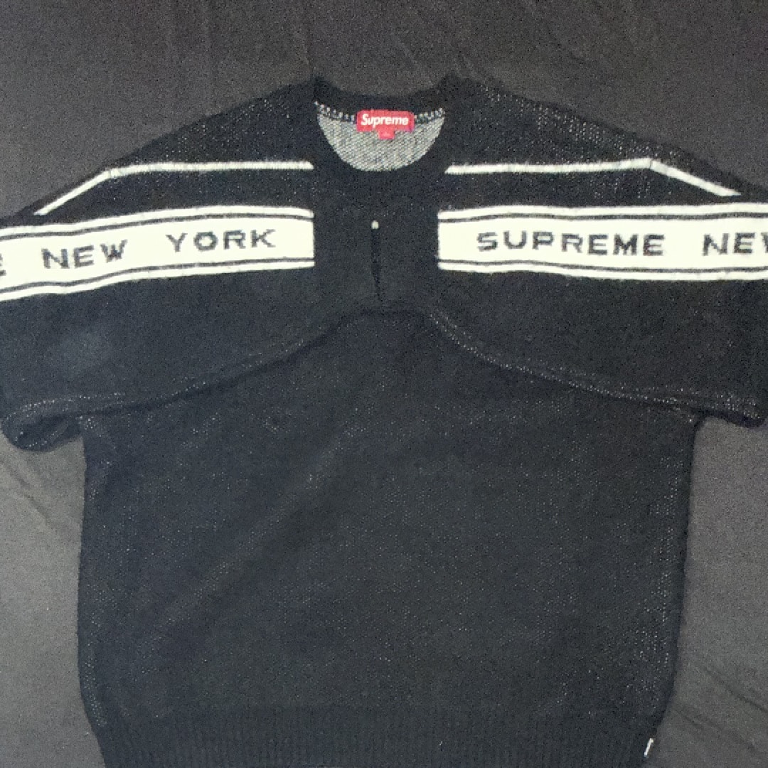 Supreme Back Stripe Sweater 