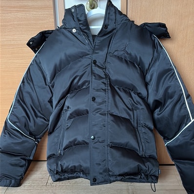Supreme x Jordan Puffer Jacket "Black"