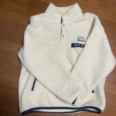 HUMAN MADE BOA FLEECE PULLOVER "White"