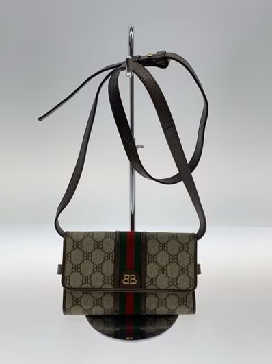 GUCCI x BALENCIAGA The Hacker Mini Bag Coating Canvas "Beige"