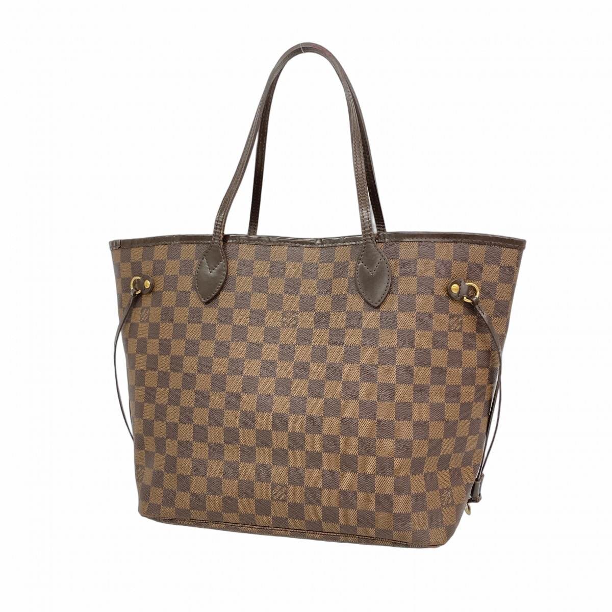 【6de5580】ルイヴィトン トートバッグ ダミエ ネヴァーフルMM N51105 エベヌ【中古】レディース