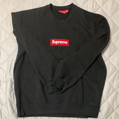 Supreme Box Logo Crewneck "Black" (22FW)