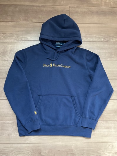 Polo Ralph Lauren x BEAMS Navy And Gold Logo Collection Hoodie "Navy"
