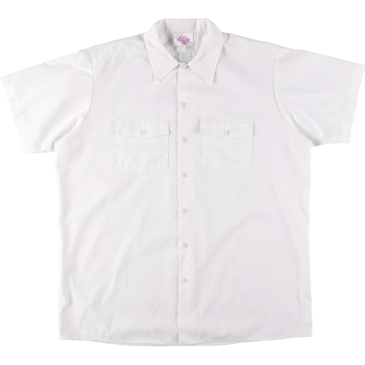 古着 ディッキーズ Dickies 半袖 ワークシャツ ボックスシャツ メンズXL相当 ヴィンテージ/eaa555749