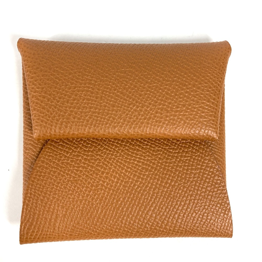エルメス HERMES バスティア 財布 小銭入れ コインケース エプソン B刻 ゴールド 未使用